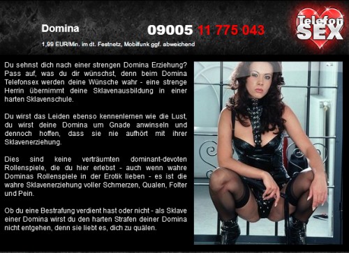 domina sexkontakte
